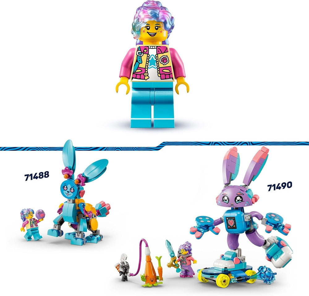 LEGO Dreamzzz Bunchus Creative Animal Adventures Kids Toy Bunny 20-In-1 Fantasy Playset with Minifigure Izzie Gift for Girls and Boys 7 Years Old 71488 Building Sets Besuche den LEGO-Store
