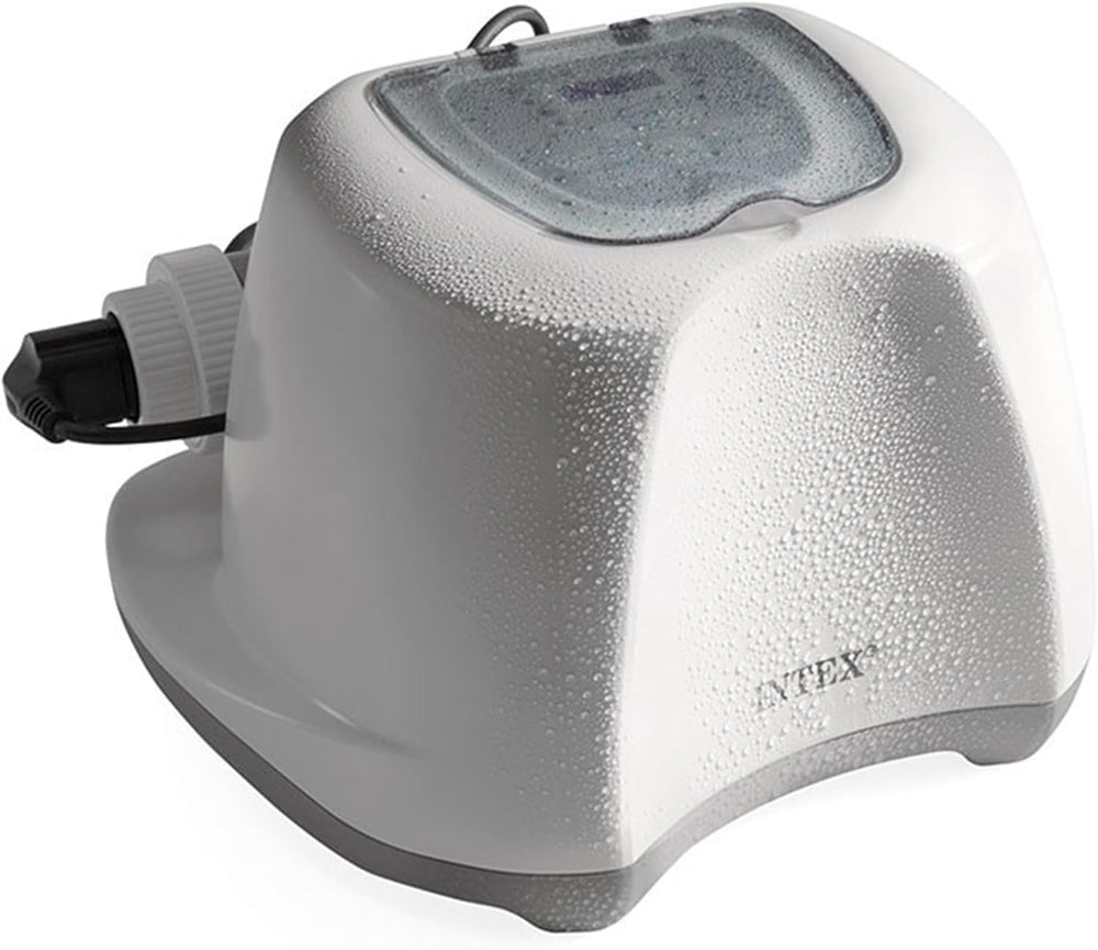 Intex 26668 - Krystal Clear Salt Water Filter System for 2650-12112 L/h Filter Pump for Small Pools up to 26500 L Plastic White