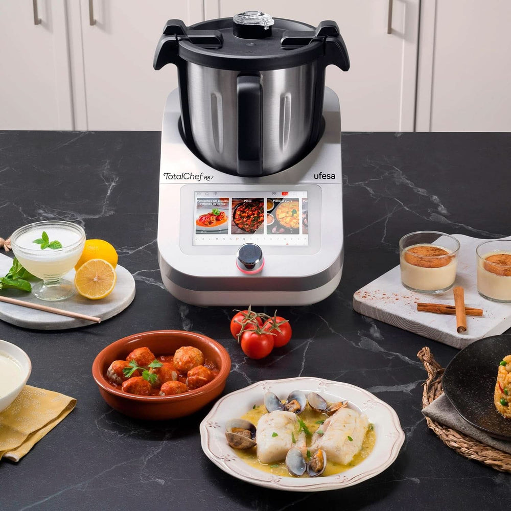 Ufesa Totalchef RK7, multifunctional food processor with cooking function, WLAN, 30 functions Naty Shop