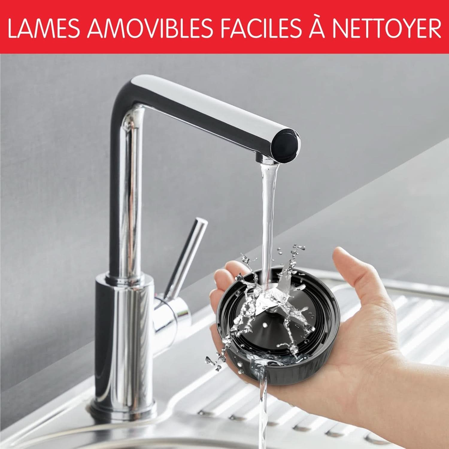 Blender Pulseo LM17GD, 400 W, 4 blades, 700 Ml, Portable container 600 Ml Kitchen Naty Shop