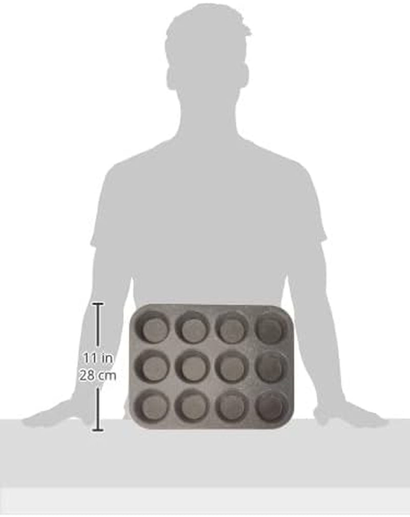 Bakeware PETRAVERA Backform Für Muffins 12 STK Wheat Molds and trays for baking Naty Shop