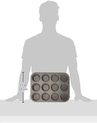 Bakeware PETRAVERA Backform Für Muffins 12 STK Wheat Molds and trays for baking Naty Shop