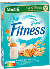 Nestlé Fitness Yogurt Whole Grain Breakfast Cereal with Partial Yogurt Flavor 1 Pack (1 x 350g)