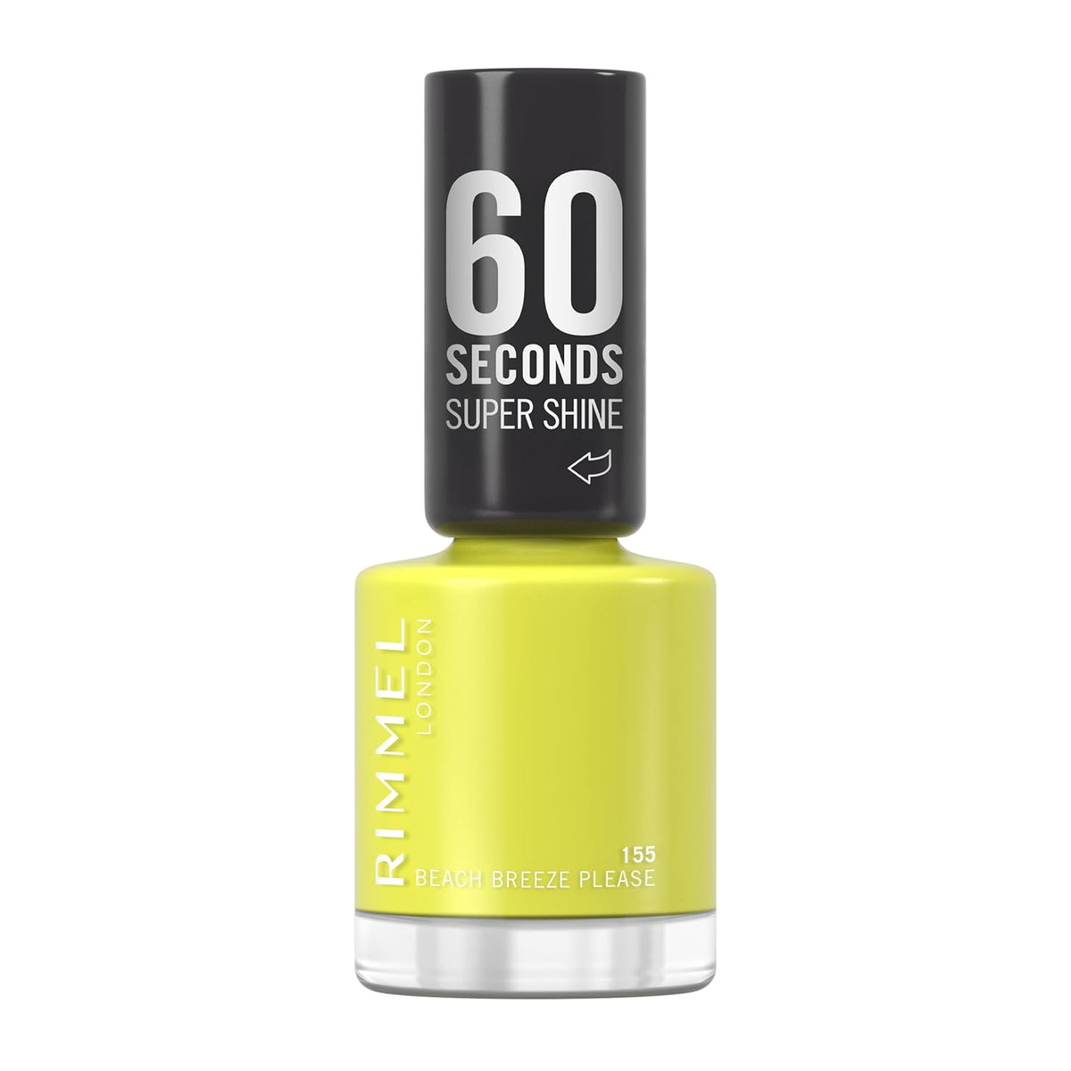 Super Shine 60 Seconds nail polish, 155 Beach Breeze Please, 8 ml