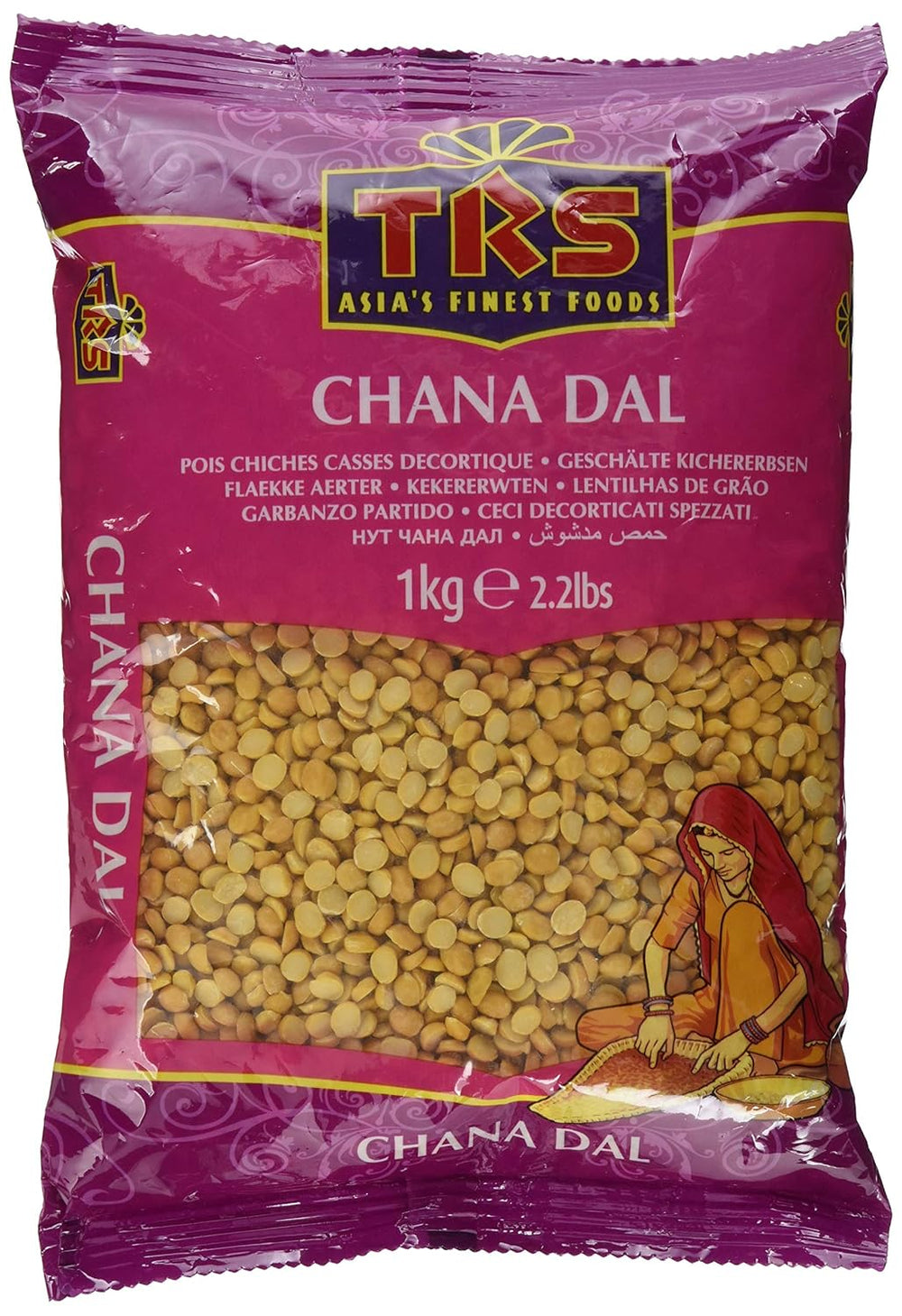 TRS - Chickpeas (Chana Dal) - (1 x 1 kg)