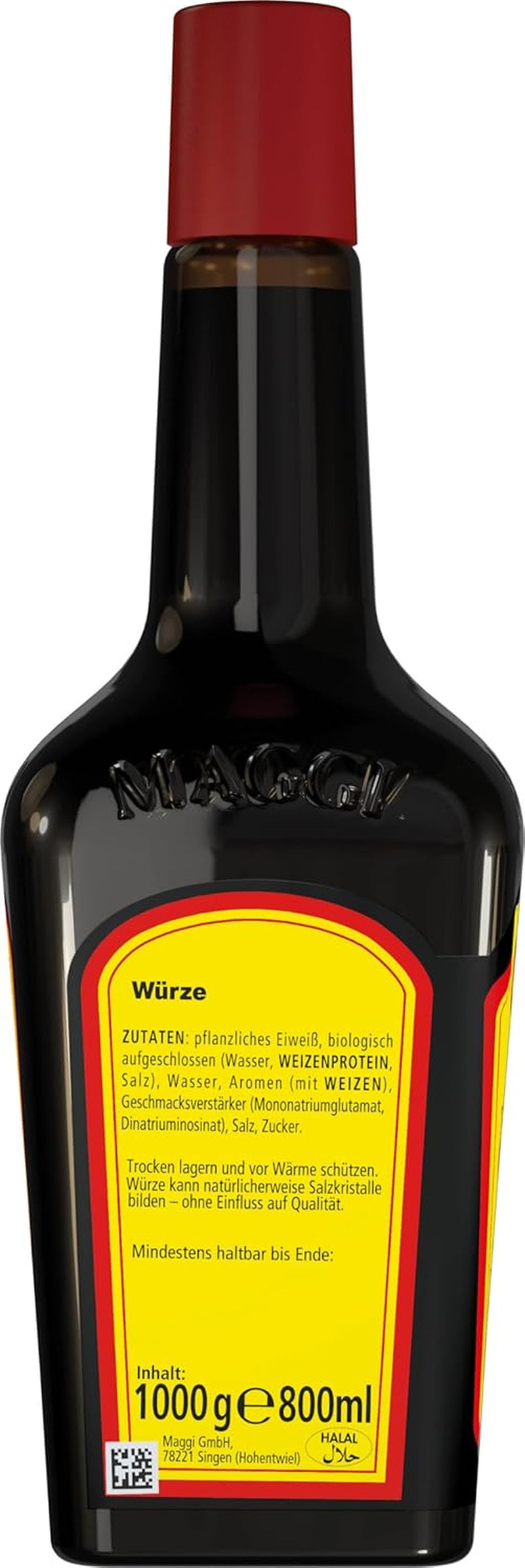 MAGGI Würze, für Suppen, Eintöpfe, Burger oder Wraps, würziger Geschmack, 1KG