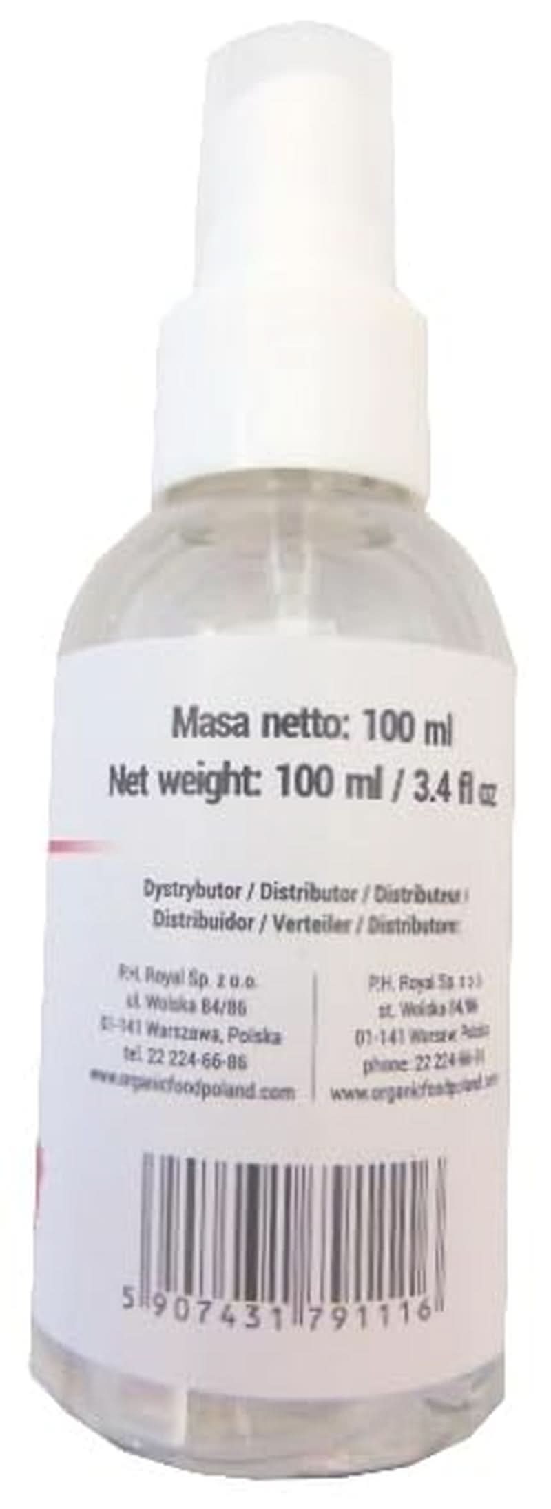 BIO Rose water for cooking and baking, 100 ml Arome Naty Shop