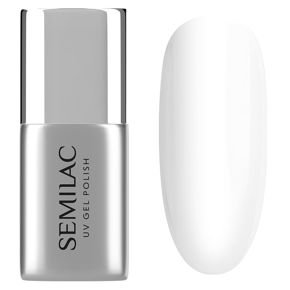 Semilac Pure&Clean UV nail polish base 7 ml – Self-leveling hybrid base for sensitive nails