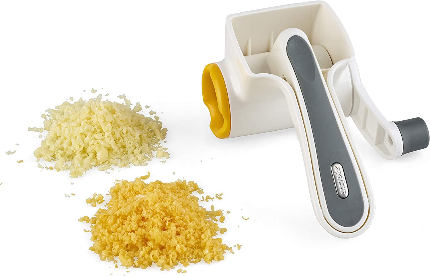 ZYLISS Classic Cheese Graters E900010 Fine Stainless Steel Drum 16 X 8.5 X 8.5 Cm Peeler Naty Shop