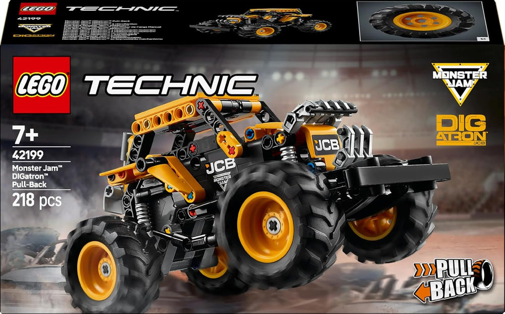 LEGO Technic Monster Jam Digatron, Monster Truck playset for kids, building toys for children, boys and girls from 7 years old, gift ideas for fans of Monster Trucks and Motorsport 42199 Construction sets Besuche den LEGO-Store