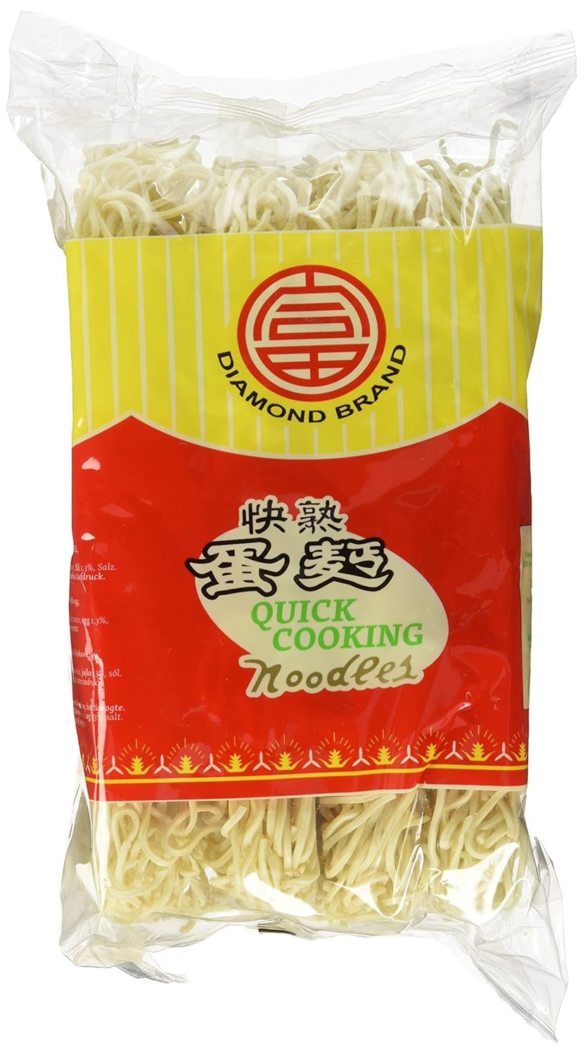DIAMOND Noodles with egg, instant wheat flour wok noodles and side dishes - 1 x 500 g