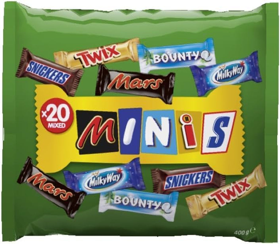 Packet Mix, Mars, Snickers, Bounty, Twix, Milky Way and others Naty Shop Chocolate Candies
