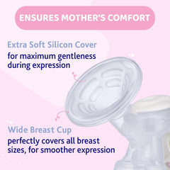 Chicco Natural Feeling manual pump, breast pump with inclined teat and hermetic cap, becomes a baby bottle - 150 ml Food and Breastfeeding Accessories Bebe Naty Shop