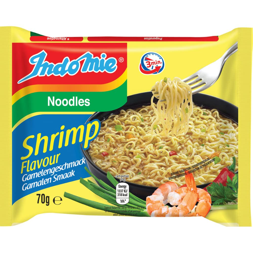INDOMIE - Instant Mi Goreng Noodles - Multipack (40 x 80g)