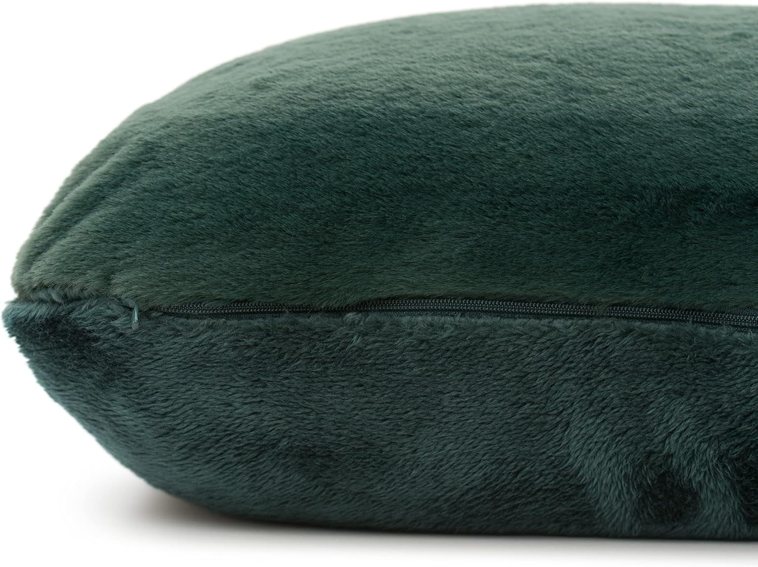 Gözze - Comfortable pillow cover, Merino Feeling, 50X50 Cm - Dark green Beds and Blankets Besuche den GÃ¶zze-Store