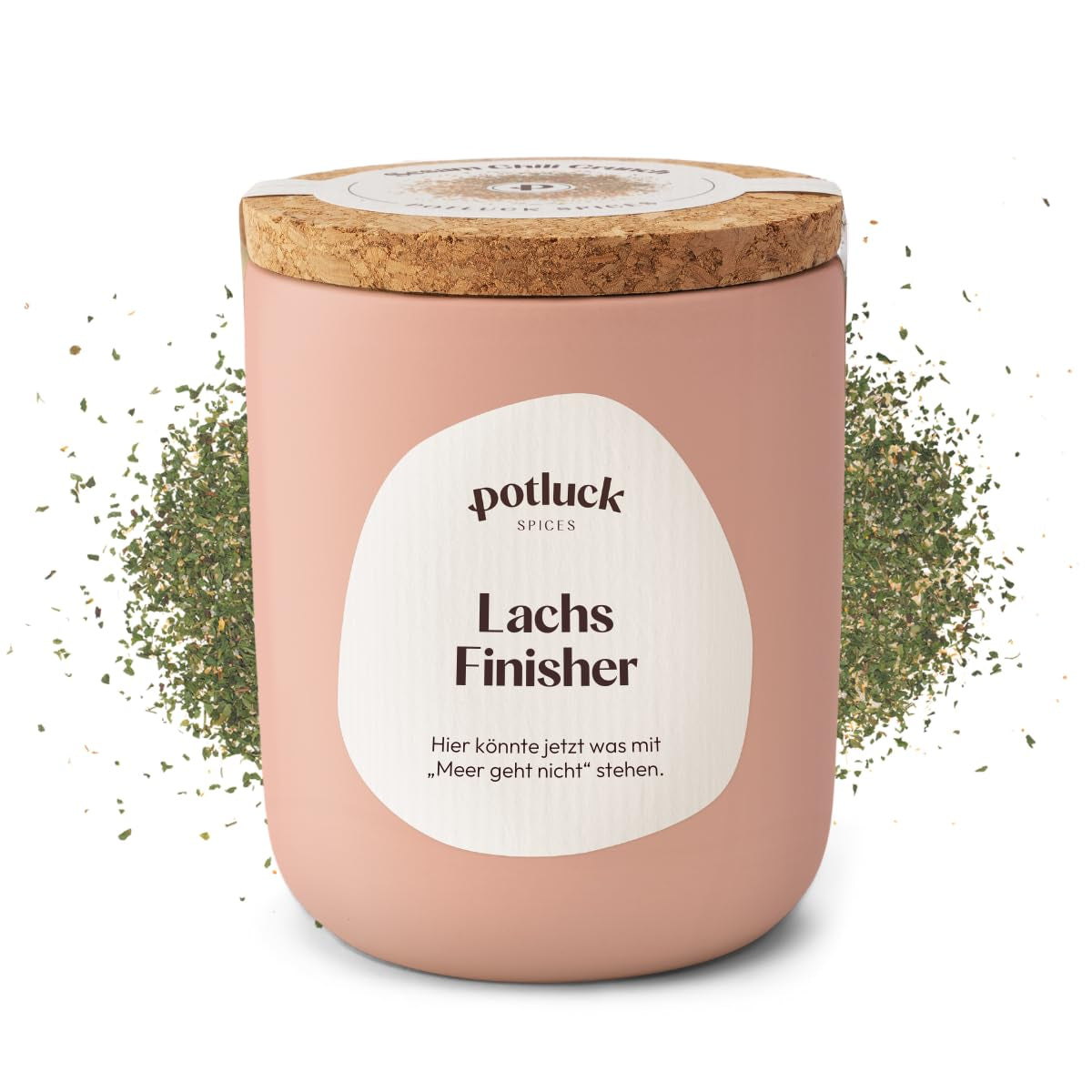 Potluck | Spice Burger | Würzmischung im Keramiktopf | 100g | Vegan, gluten-free and with natural ingredients