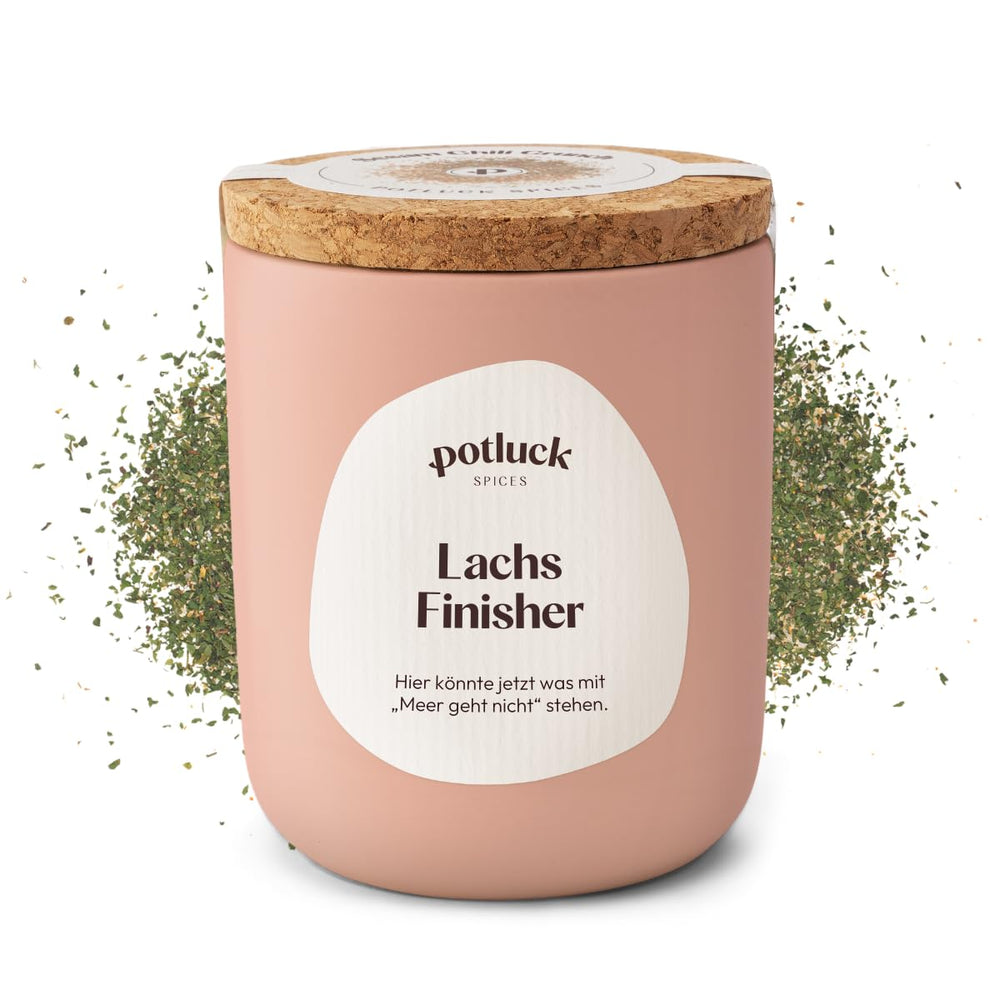 Potluck | Spice Burger | Würzmischung im Keramiktopf | 100g | Vegan, gluten-free and with natural ingredients