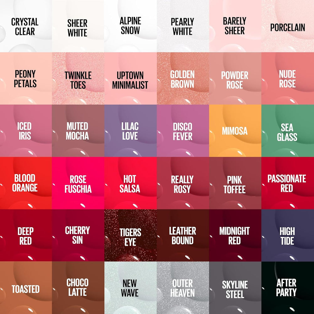 Maybelline New York Super Stay Ink Bonder 940 Alpine Snow - long-lasting nail polish for strong nails and intense color, 12.3 ml