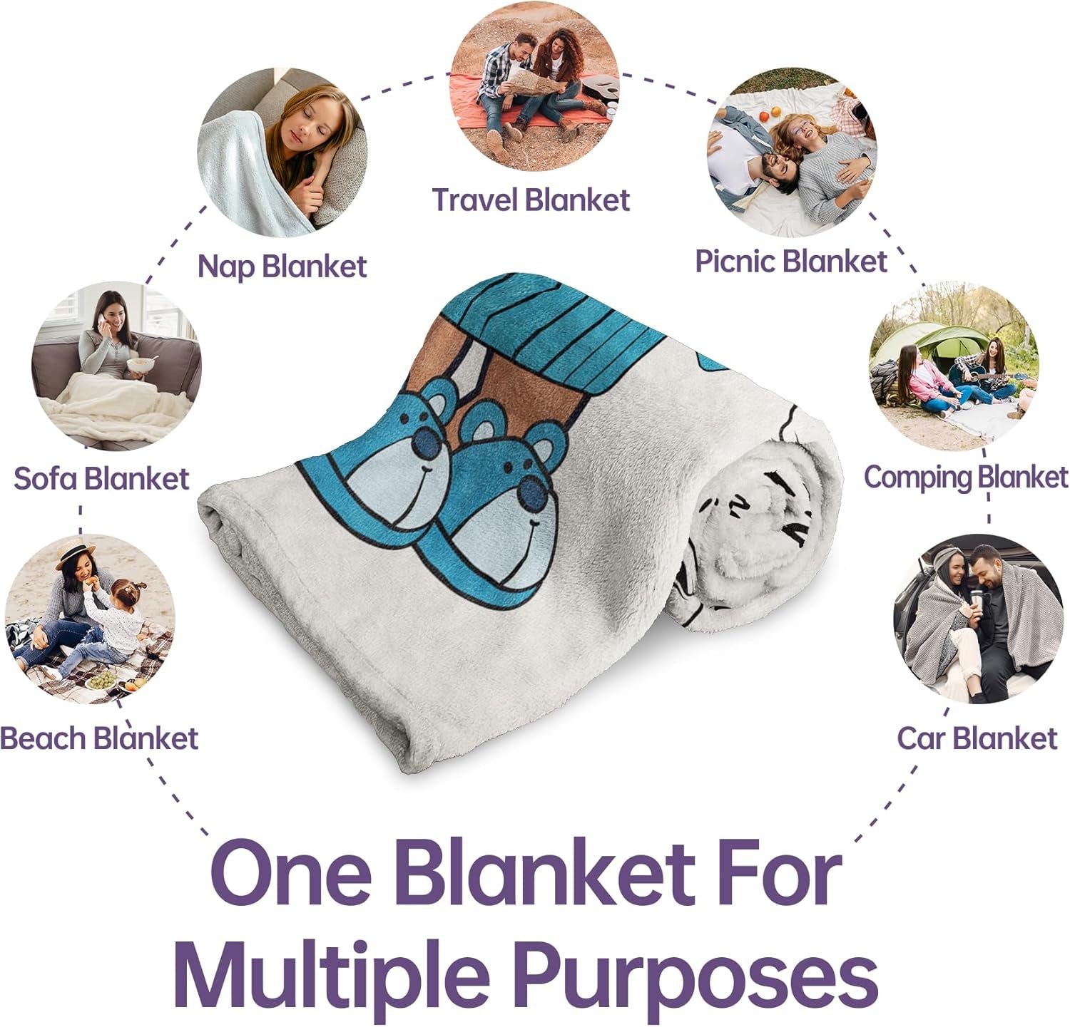 Musaecoin dad gift, dad birthday gift, gift ideas for dad, gifts for dad, 50-60 inch flannel blanket, christmas gift for dad, father's day gift Beds and Blankets musaecoin