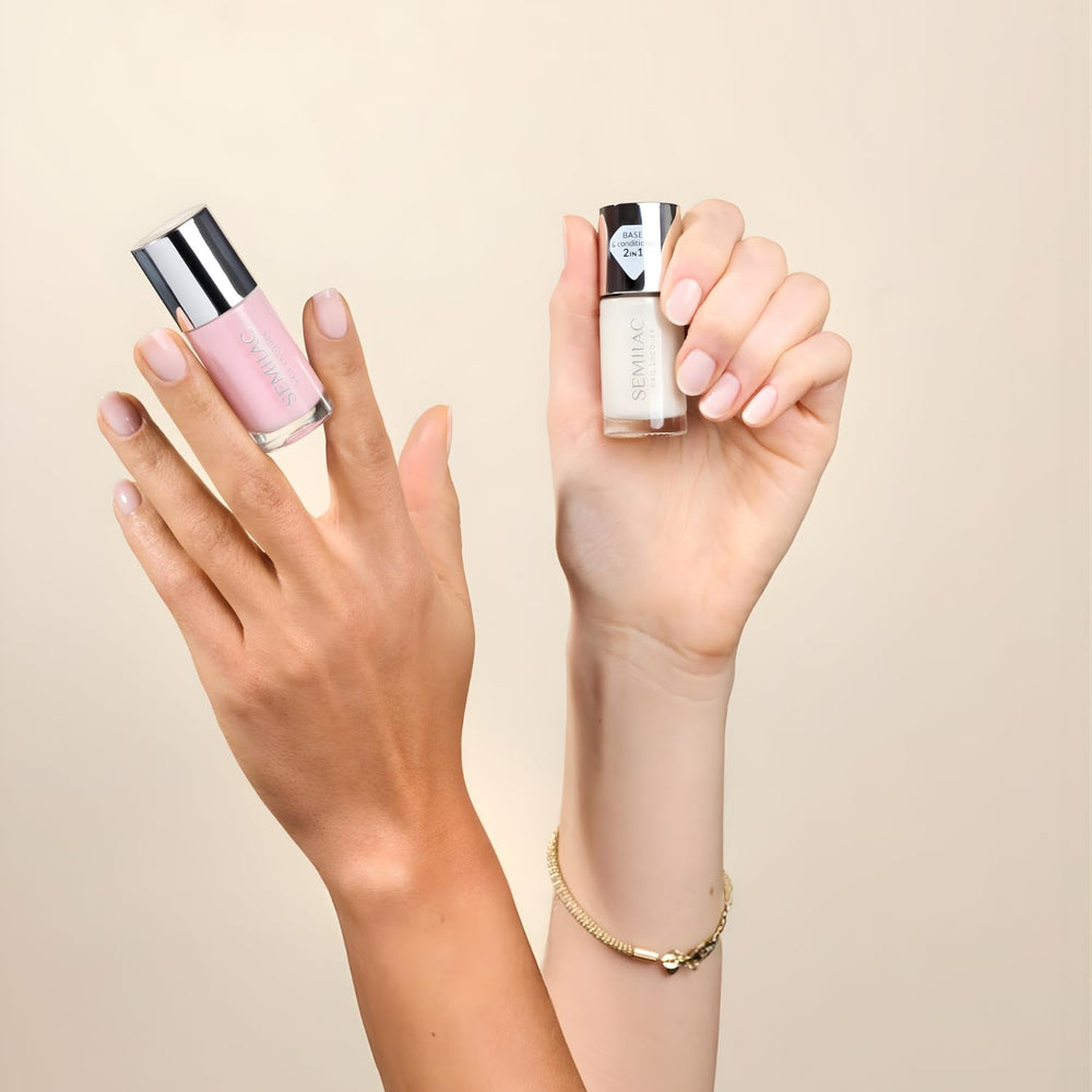 Smoothing base Semilac 9 ml – Smoothing base for classic, balancing, strengthening and self-leveling nail polish