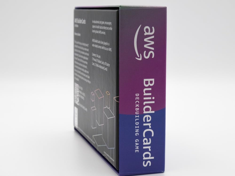 BuilderCards - Cloud Architecture Card Game - Basic Game (English), White