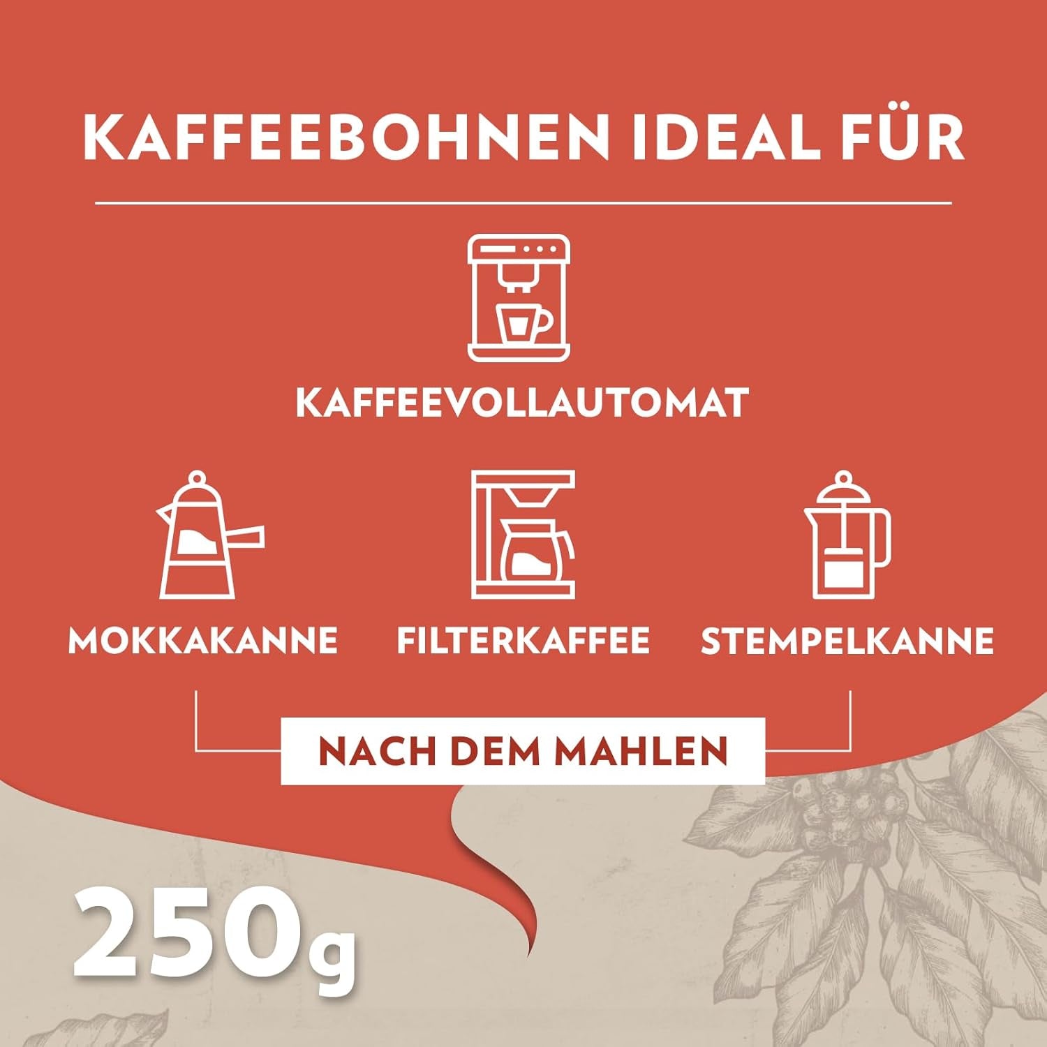 Lavazza, Tales of Roma, coffee beans, ideal for Espresso coffee machines, with aroma notes of hazelnut and dark chocolate, Arabica and Robusta, 250 grams Coffee Naty Shop