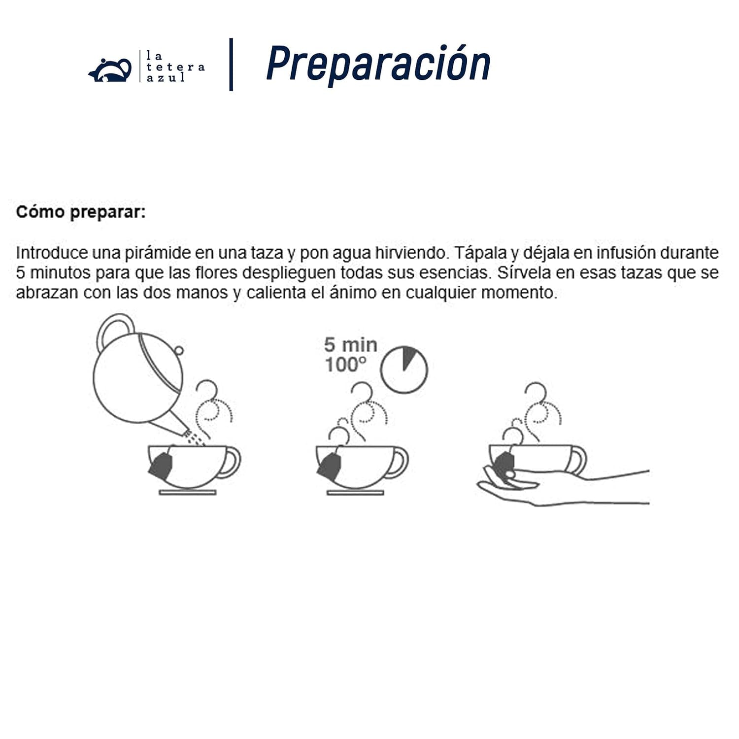 LA TETERA AZUL Infuzie ecologică de ghimbir și lămâie. Ceai bio pentru slăbit în piramide. Ghimbir și lămâie. 20 piramide.