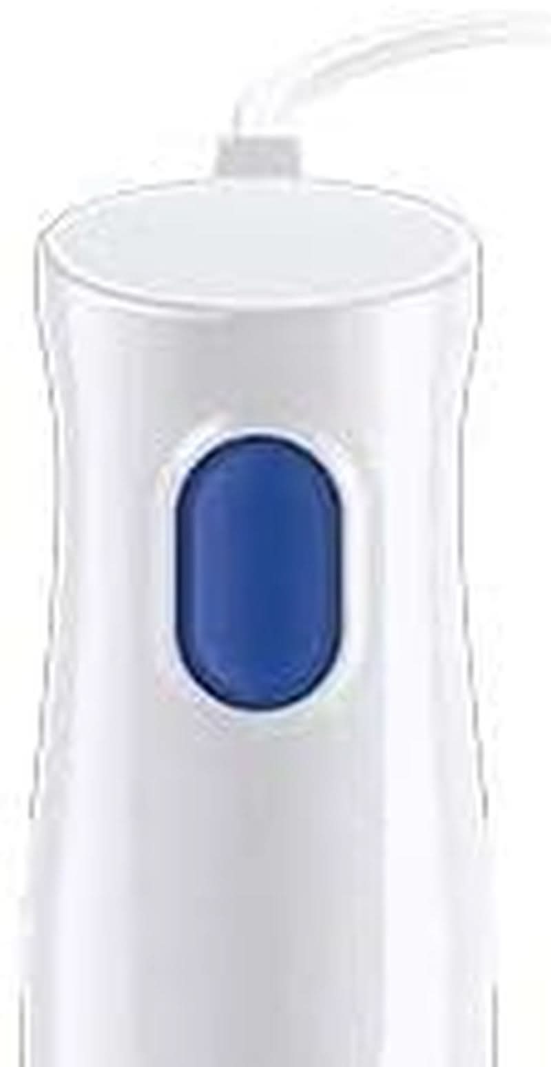 Braun Stabmixer MQ10.001PWH + Messbecher 600 Ml, 5 Jahre Service, Leicht, Easytwist-System Zum Einfachen Wechseln Des Zubehörs, Splash Control-Technologie Ohne Spritzer Bucatarie Naty Shop