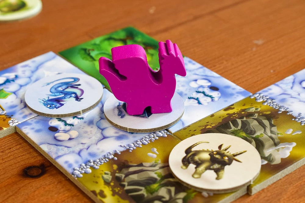 Pegasus Spiele 57111G - Dragomino *Children's game of the year 2021*, Multicolor