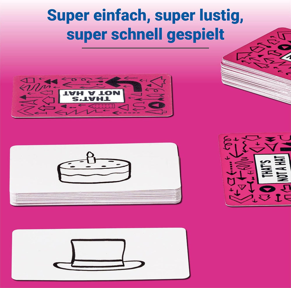 Ravensburger - 20954 That's Not a Hat - Party Game, Card Game for 3-8 Players, Fun Entertainment for Ages 8 and Up - Birthday Gifts