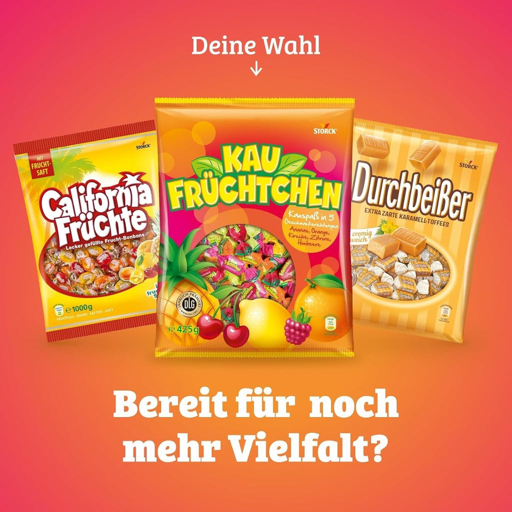 Kaufrüchtchen – 1 x 425G – caramele cu cinci arome de fructe Naty Shop