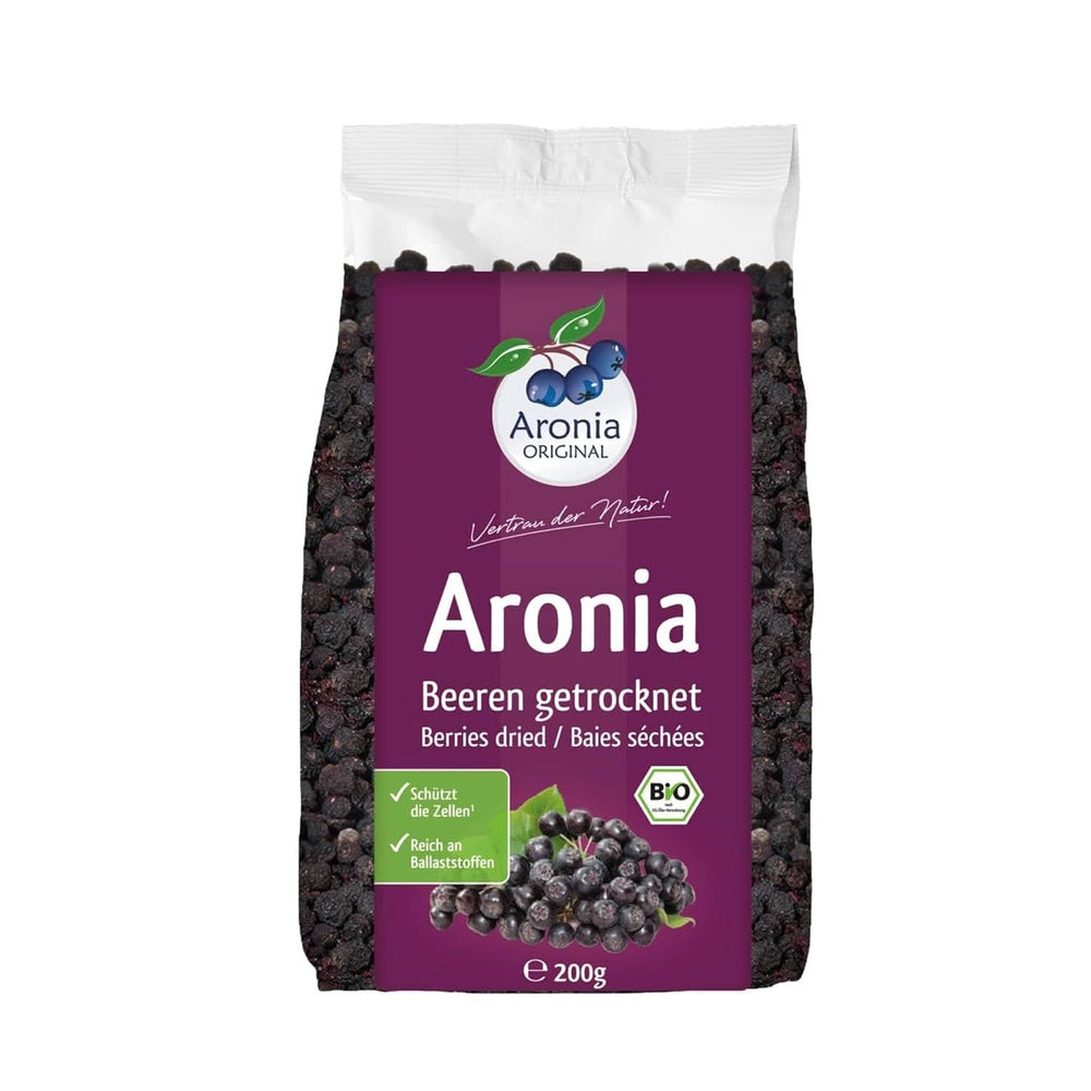 Aronia ORIGINAL, Dehydrated aronia fruits, no preservatives, no added sugar, 500 grams Naty Shop dehydrated products 200 grams