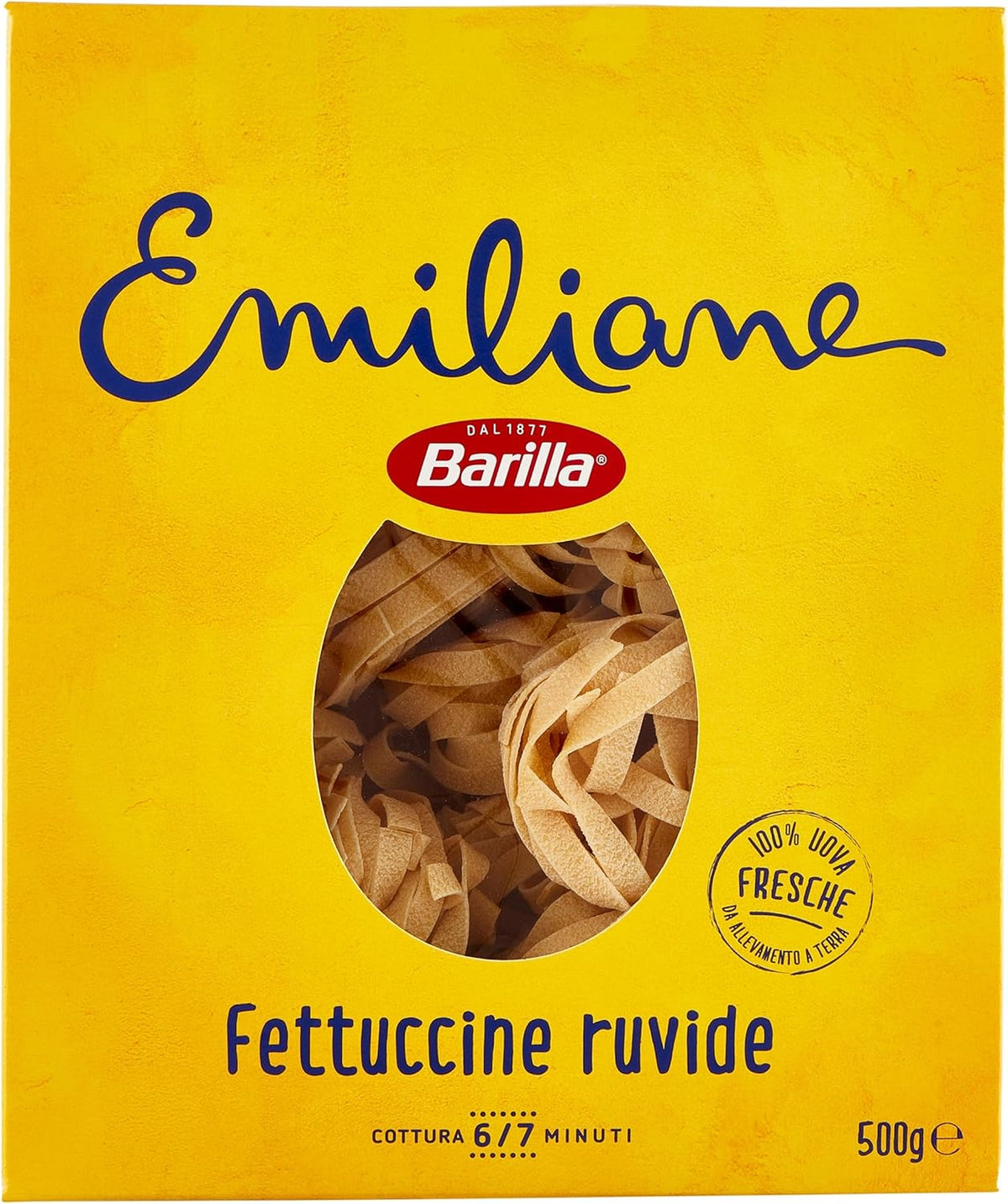 Barilla - Fettuccine All'Uovo, Fresh Eggs - 500 G