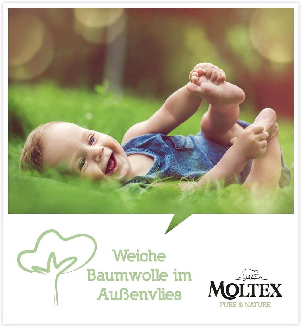 Pure & Nature Organic Diapers Size 6 XL (17-28kg) Monthly Box 84 Organic Diapers