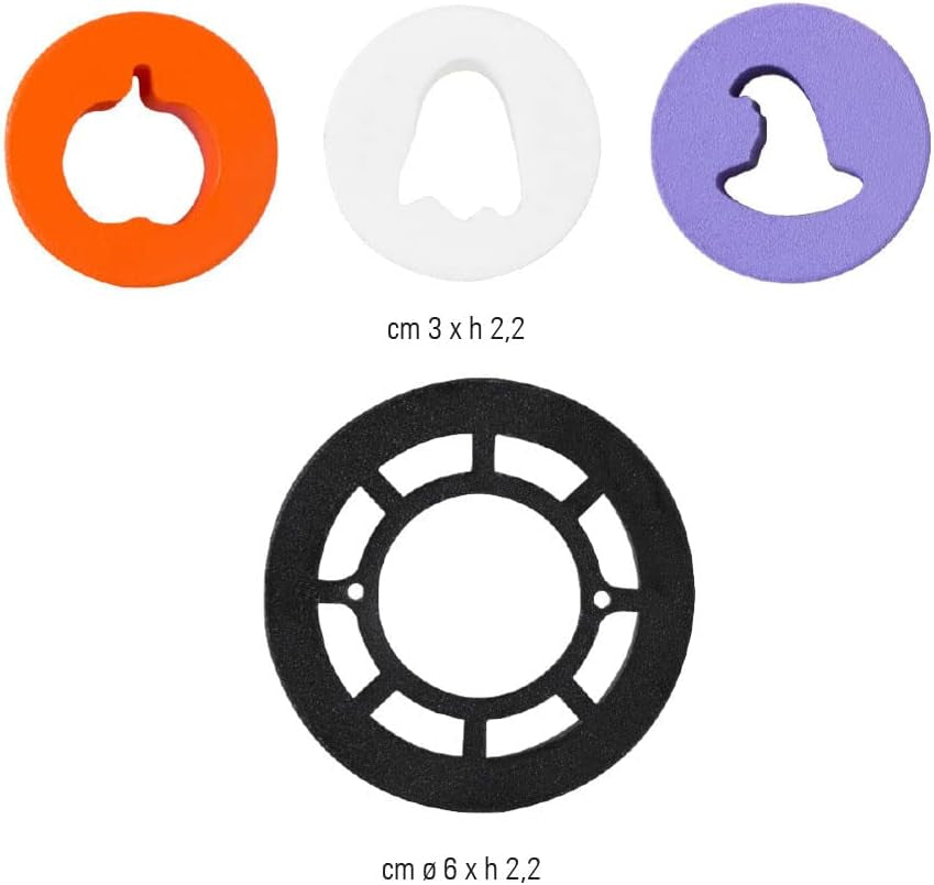 0255043 Set de forme pentru biscuiți, 4 piese, violet