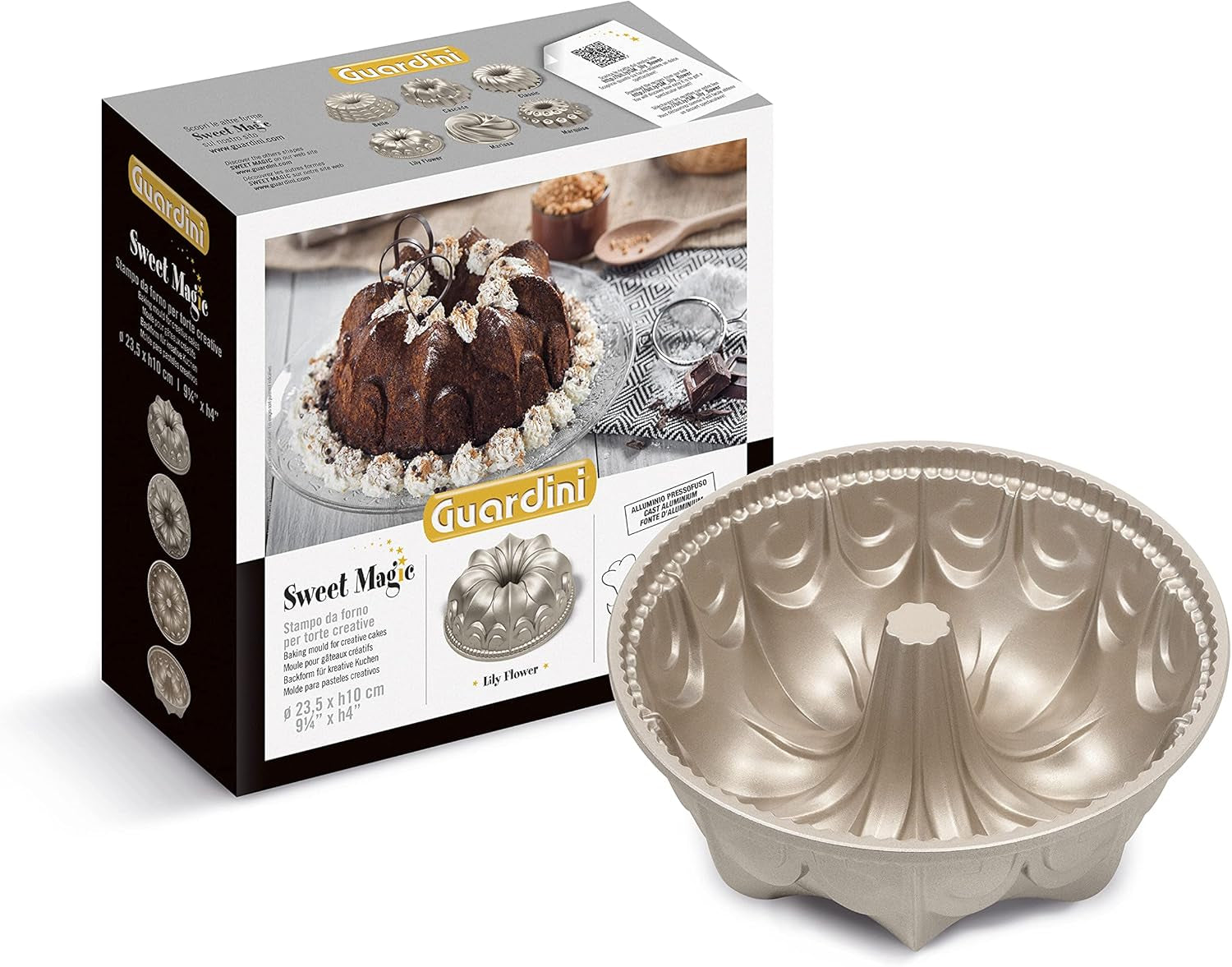 Sweet Magic Backform, Stahl Molds and baking trays Naty Shop Lilie