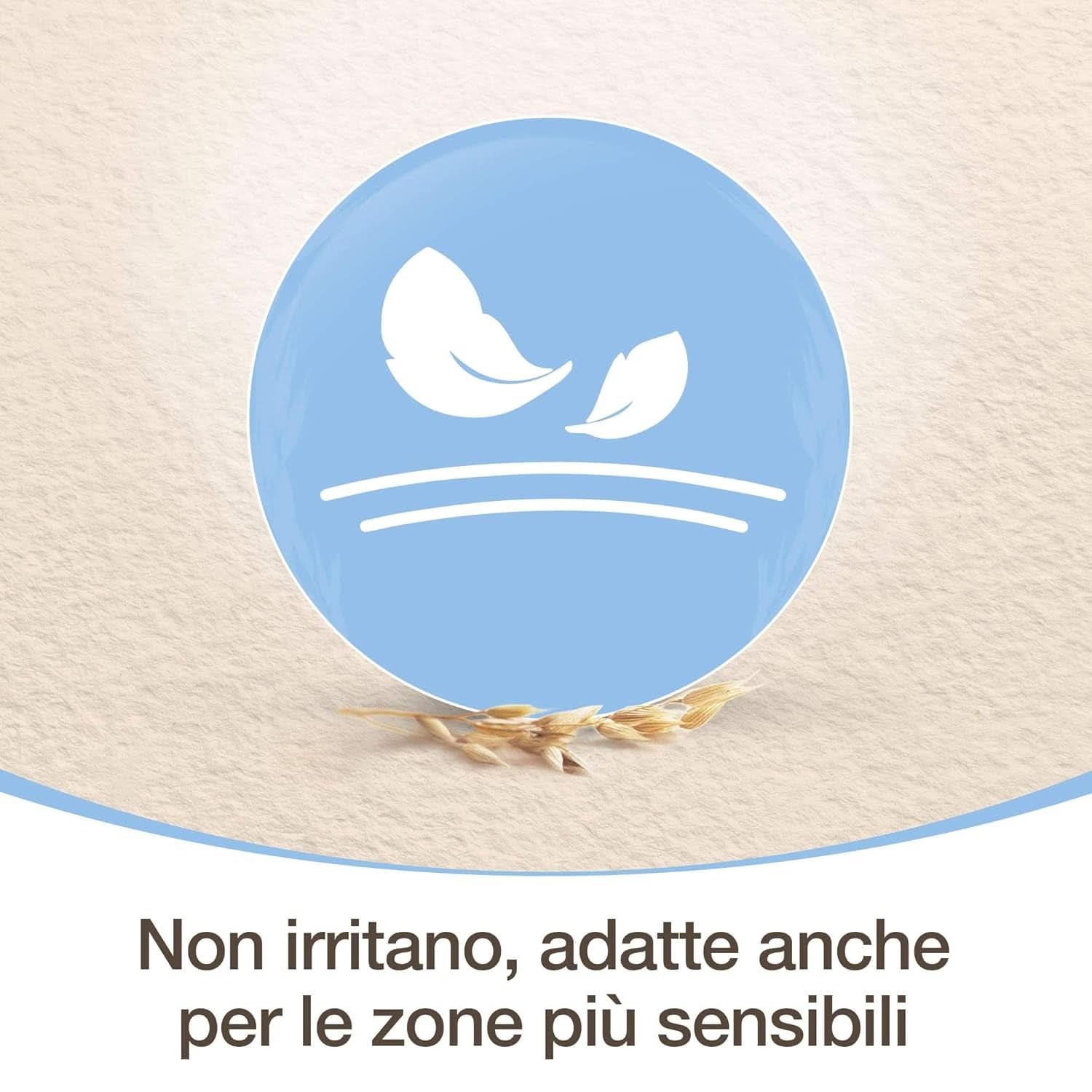 Lavete de îngrijire zilnică cu extract de ovăz și aloe, 72 de bucati Servetele Umede Bebelusi Naty Shop