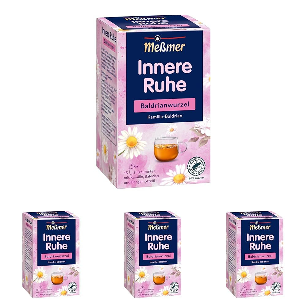 Meßmer Piele frumoasă | Vitamina C și colagen | 16 pliculețe de ceai | Fără gluten | Fără lactoză