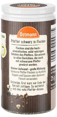 Ostmann - Black pepper flakes, 25 grams Condimente Naty Shop
