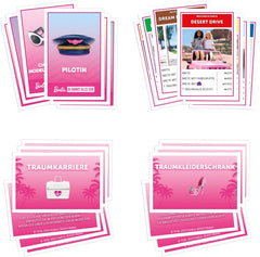 Barbie Edition, the classic board game inspired by Barbie's dream world and her adventures, is an original game for children and teenagers.