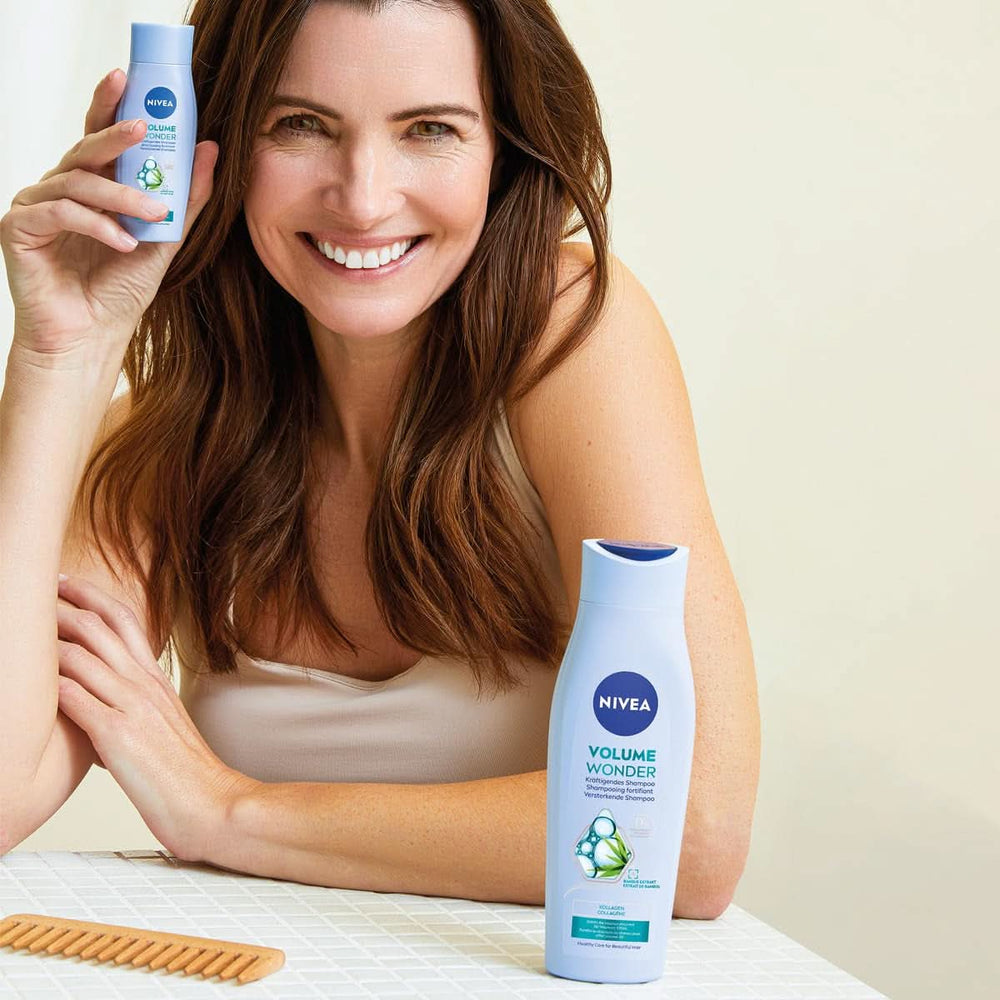 NIVEA Volume Wonder Strengthening shampoo, volumizing shampoo, 50 ml Shower and bath Naty Shop