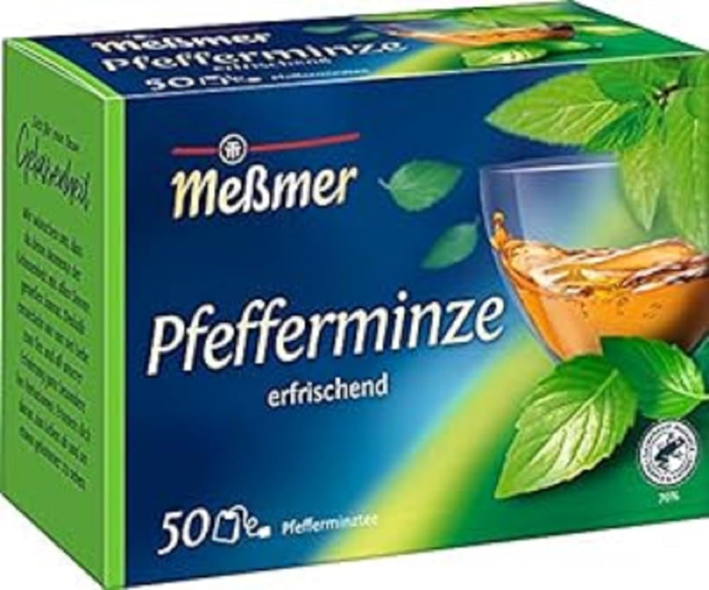 Meßmer Fenchel | 25 | Pliculețe de ceai | Vegan | Fără gluten | Fără lactoză, 75 g