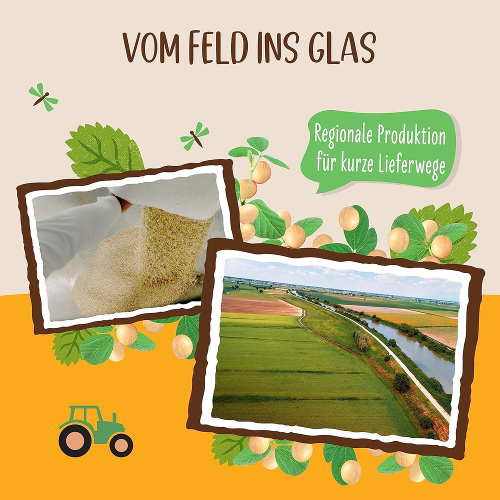 Allos Bio Sojadrink ohne Zucker | Milchalternative aus Soja | Soya Drink | Drink auf Pflanzenbasis | vegan Drink | ohne zugesetzten Zucker | vegan | lactose free | 1 Liter (6 Pieces)