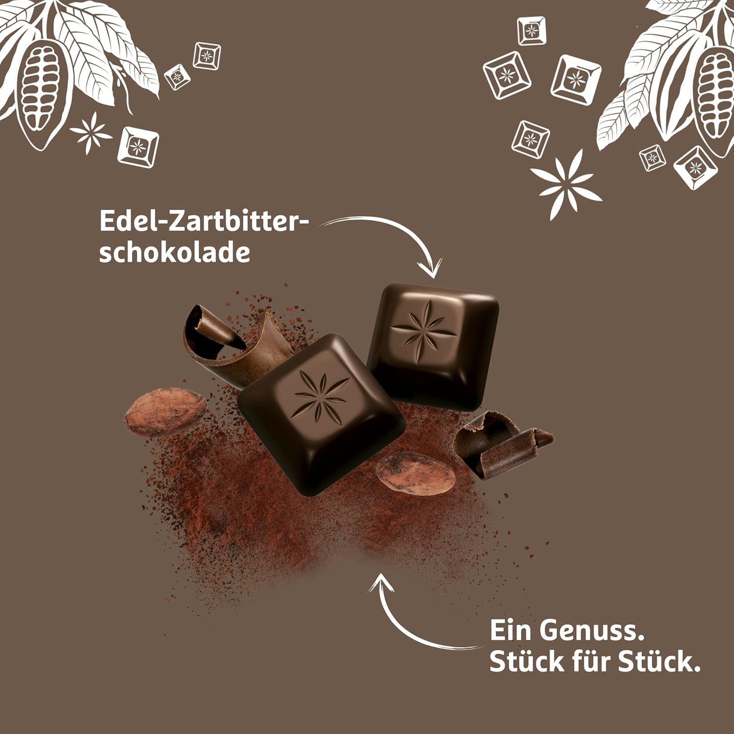 Schogetten dark chocolate (50% cocoa), 100 g