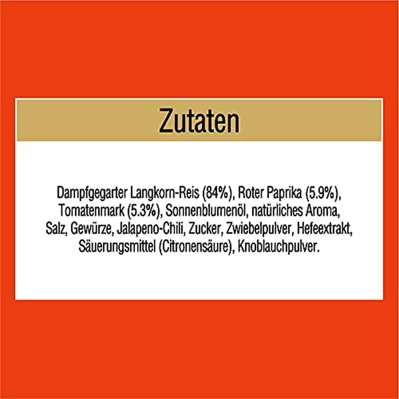 BEN'S ORIGINAL™ Mexican express rice 6 x 220g