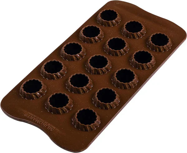 Silikomart 199384, Flame Chocolate 3D Mold