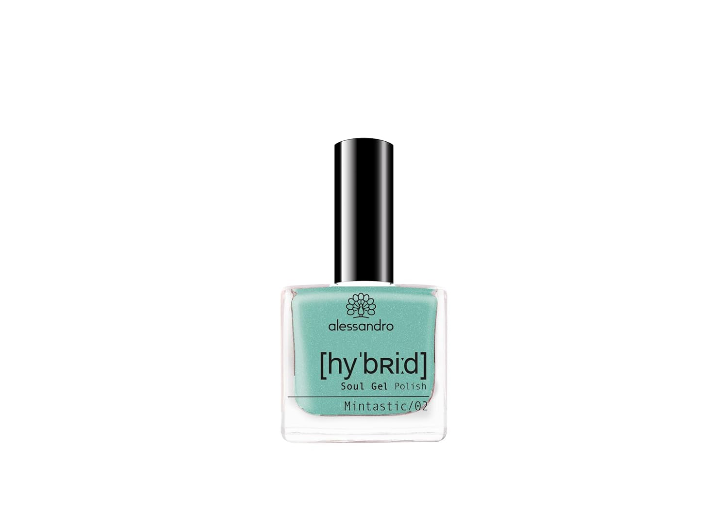 HYBRID nail polish alessandro Blueberry Slush - pastel blue - Perfect nails in just 3 steps, without LED - lasts up to 10 days! 8 ml