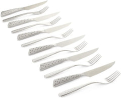 Weber Deluxe Steak Set, 6 pieces, Monobloc design stainless steel, extra sharp, ergonomic handle Kitchen Naty Shop