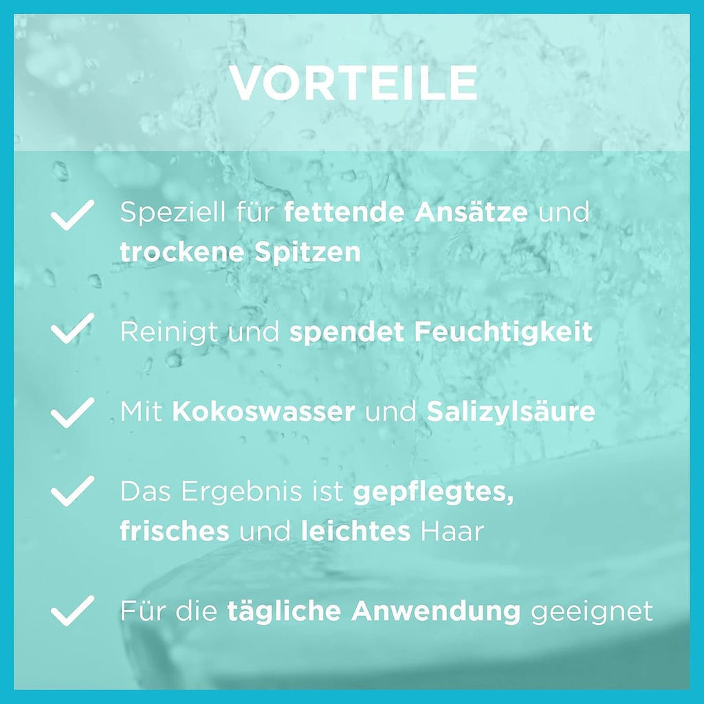 Garnier, sampon impotriva parului uleios, cu apa de cocos Duș și baie Naty Shop