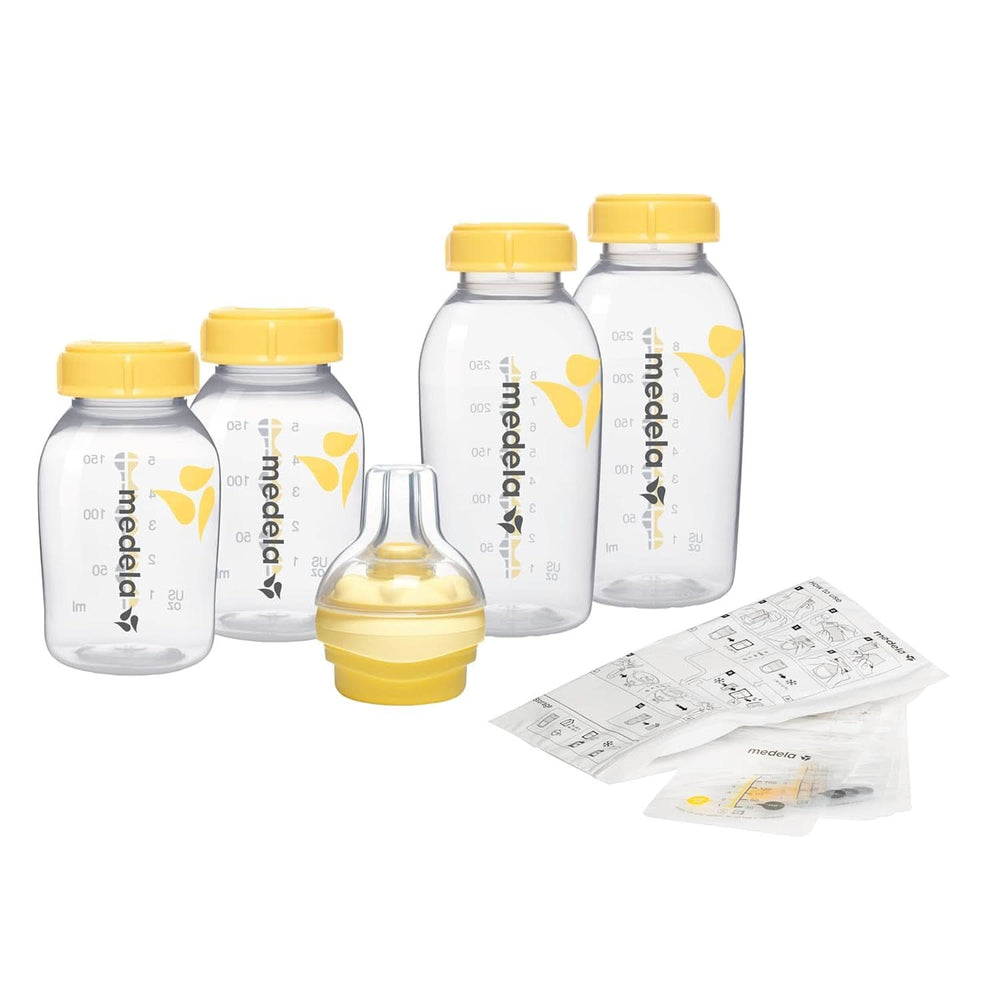 Medela Store & Feed Set | Breast milk storage bottles, Calma teat, breast milk bag | Without BPA Accessories Food and Breastfeeding Bebe Naty Shop